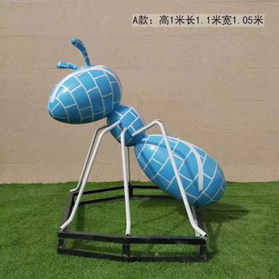 不锈钢蚂蚁雕塑 景观蚂蚁雕塑厂家
